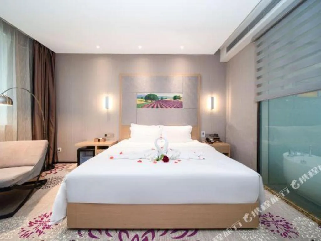 Bed in Lavande Hotel Xi'an 1st Fengcheng Road Municipal Library Metro Station