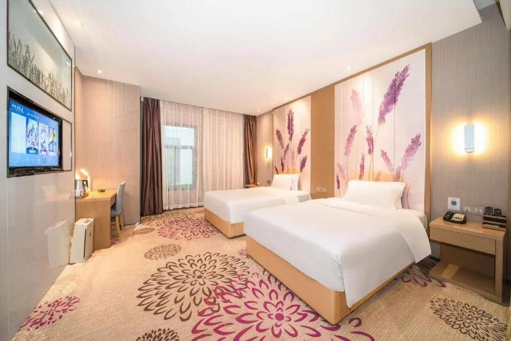 Bed in Lavande Hotel Xi'an 1st Fengcheng Road Municipal Library Metro Station