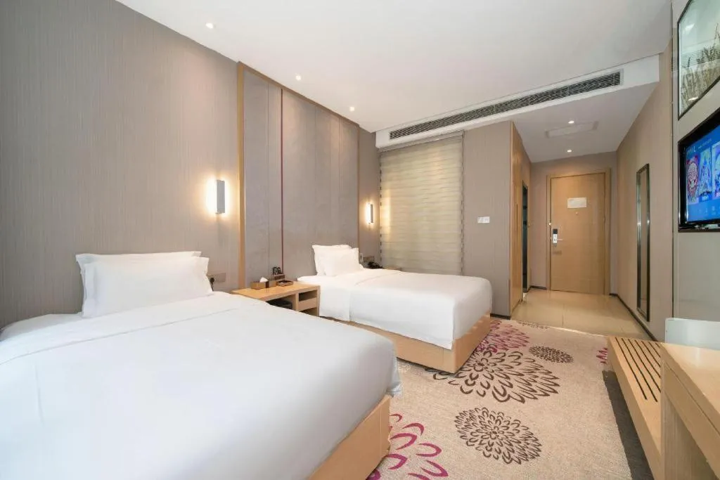 Bed in Lavande Hotel Xi'an 1st Fengcheng Road Municipal Library Metro Station