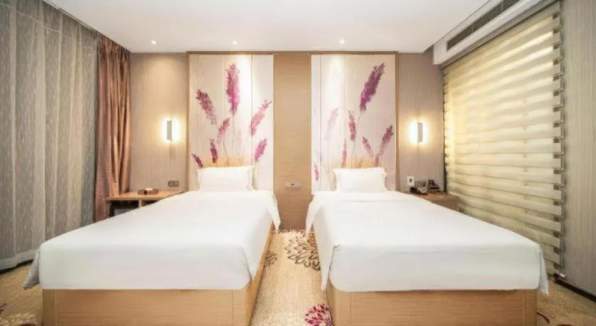 Bed in Lavande Hotel Xi'an 1st Fengcheng Road Municipal Library Metro Station