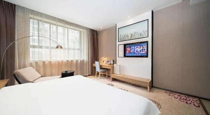 Bed in Lavande Hotel Xi'an 1st Fengcheng Road Municipal Library Metro Station