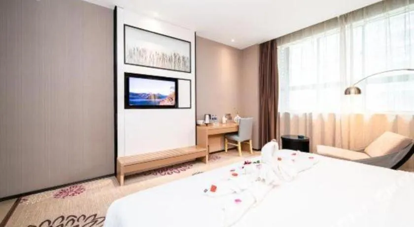 Bed in Lavande Hotel Xi'an 1st Fengcheng Road Municipal Library Metro Station