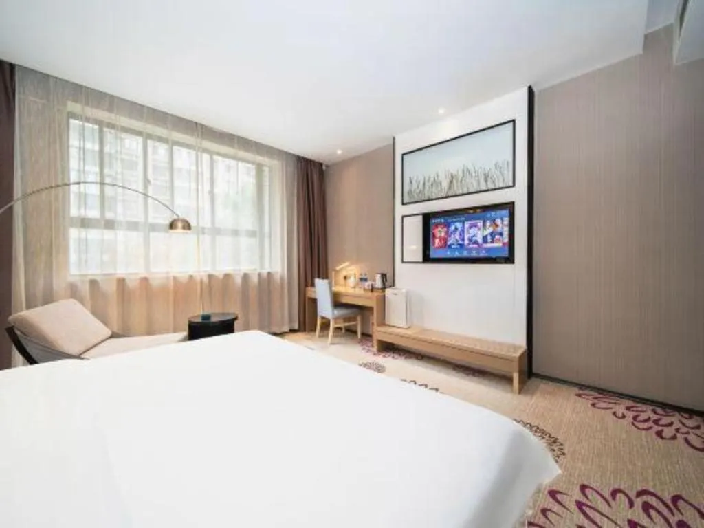 Bed in Lavande Hotel Xi'an 1st Fengcheng Road Municipal Library Metro Station