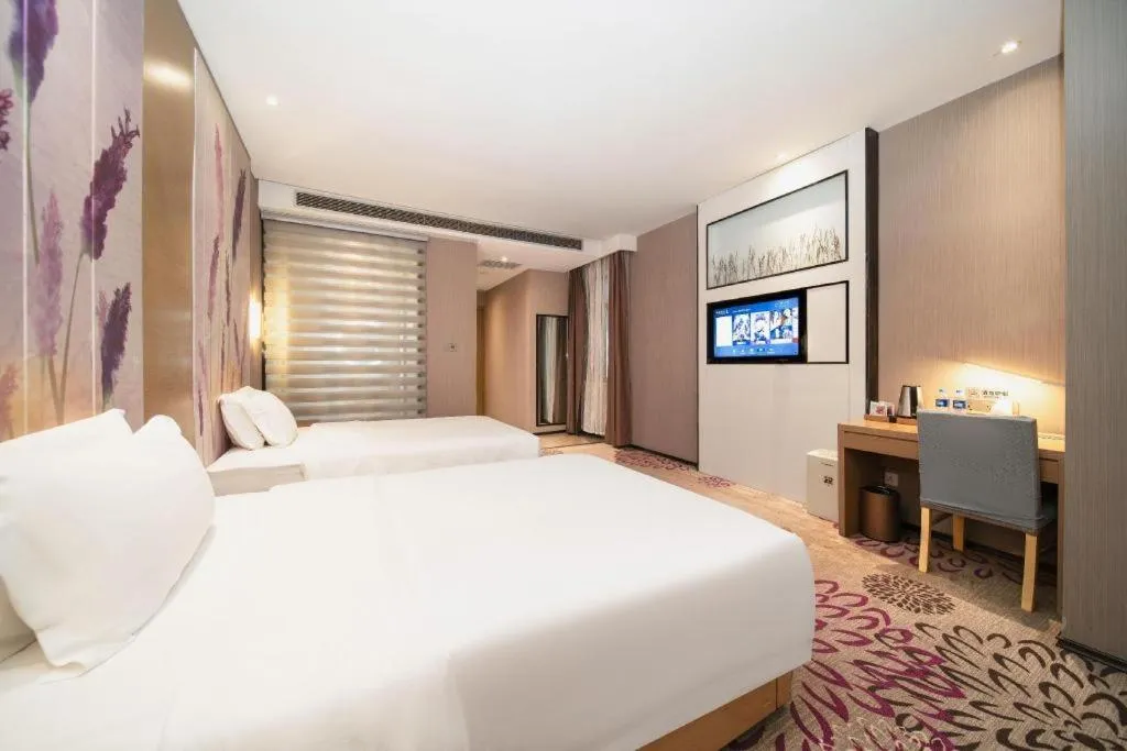 Bed in Lavande Hotel Xi'an 1st Fengcheng Road Municipal Library Metro Station