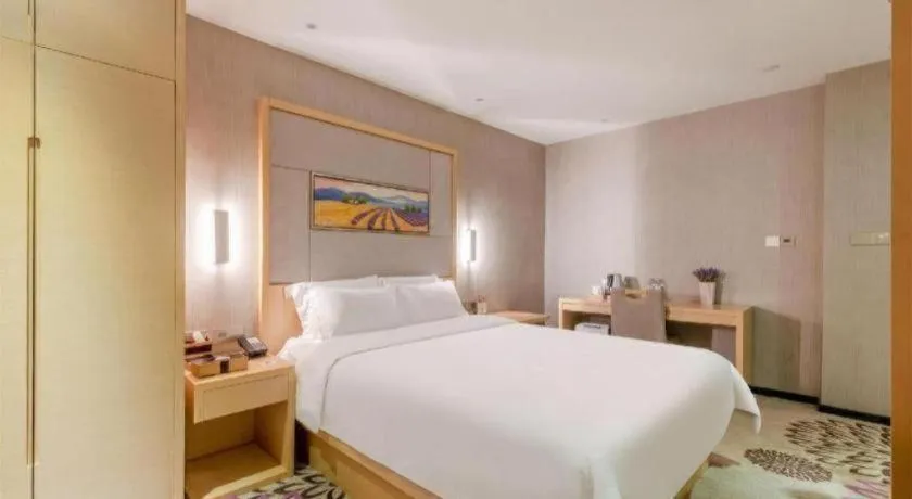 Bed in Lavande Hotels Guangzhou Jiahe Wanggang Metro Station Junhe Avenue