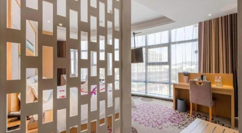 Bed in Lavande Hotels Guangzhou Jiahe Wanggang Metro Station Junhe Avenue