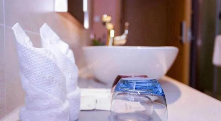 Bed in Lavande Hotels Harbin Railway Station Zhanqian Square