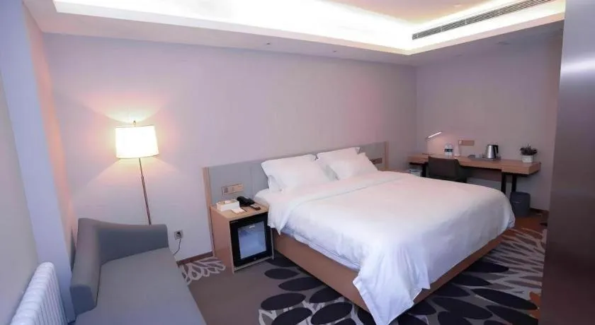 Bed in Lavande Hotels Harbin Railway Station Zhanqian Square