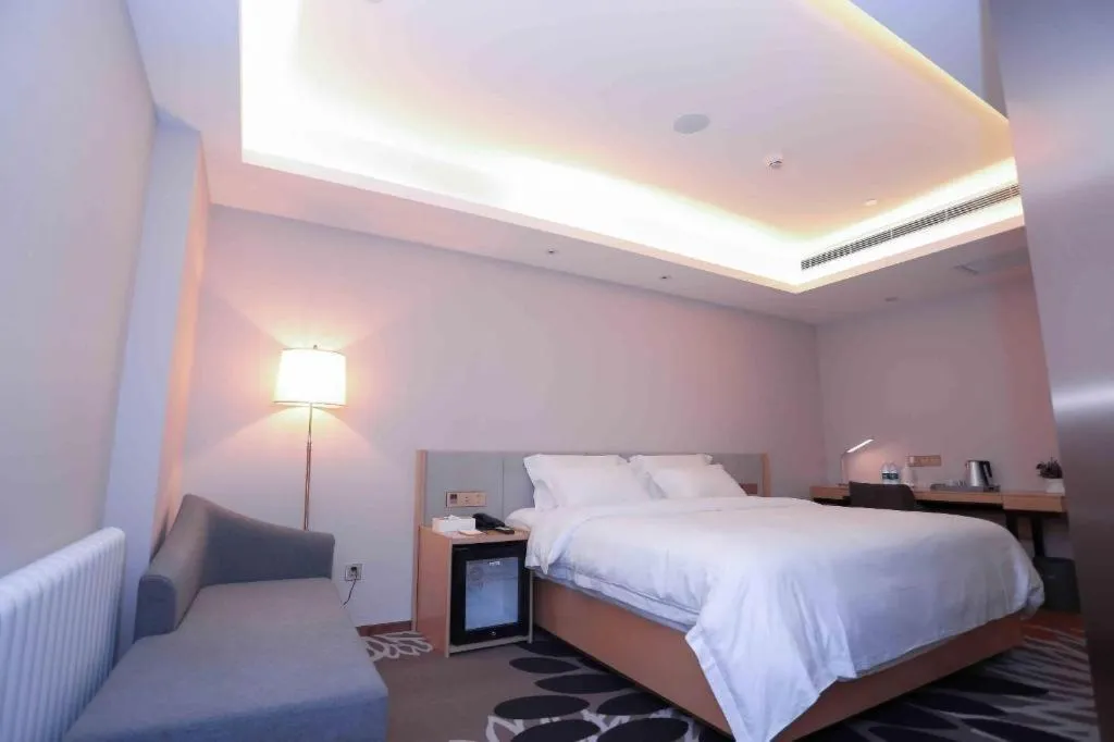 Bed in Lavande Hotels Harbin Railway Station Zhanqian Square