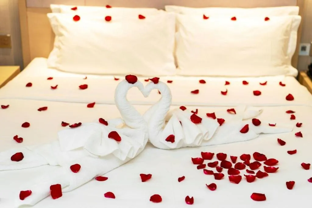 Bed in Lavande Hotels Urumqi Xinmin West Street Hongda Plaza