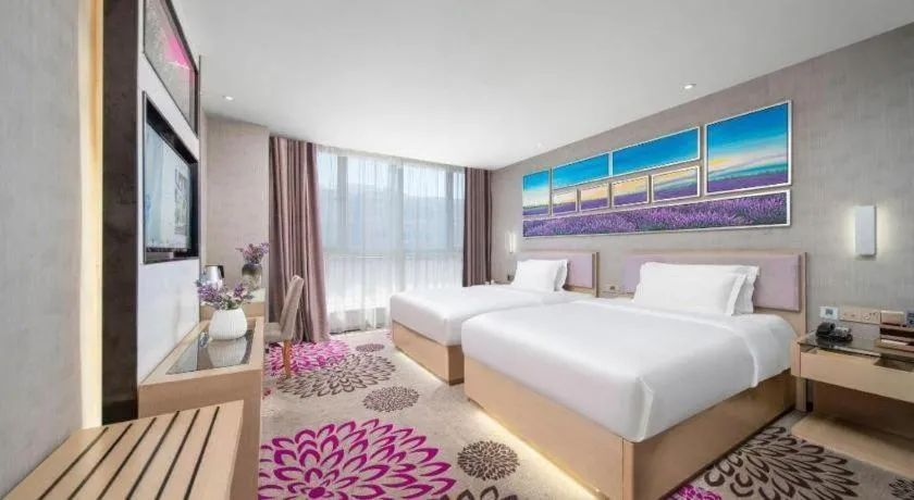 Bed in Lavande Hotels Urumqi Xinmin West Street Hongda Plaza