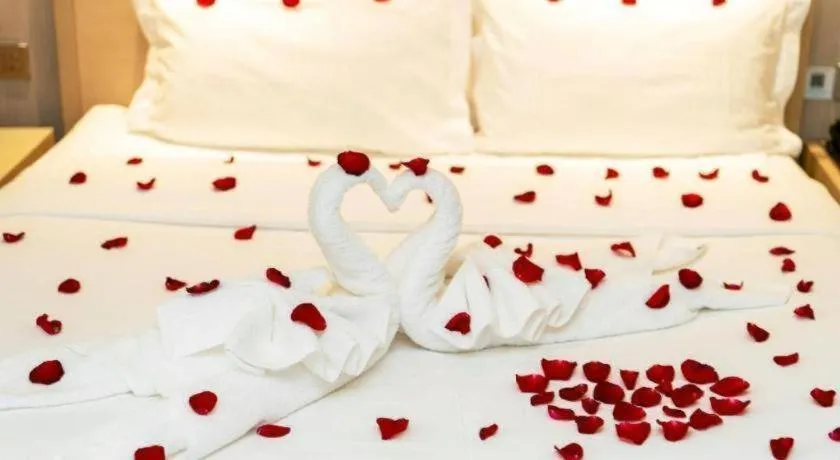 Bed in Lavande Hotels Urumqi Xinmin West Street Hongda Plaza