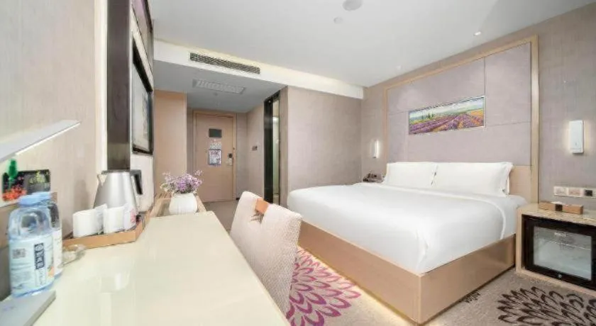 Bed in Lavande Hotels Urumqi Xinmin West Street Hongda Plaza