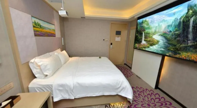Bed in Lavande Hotels Urumqi Xinmin West Street Hongda Plaza