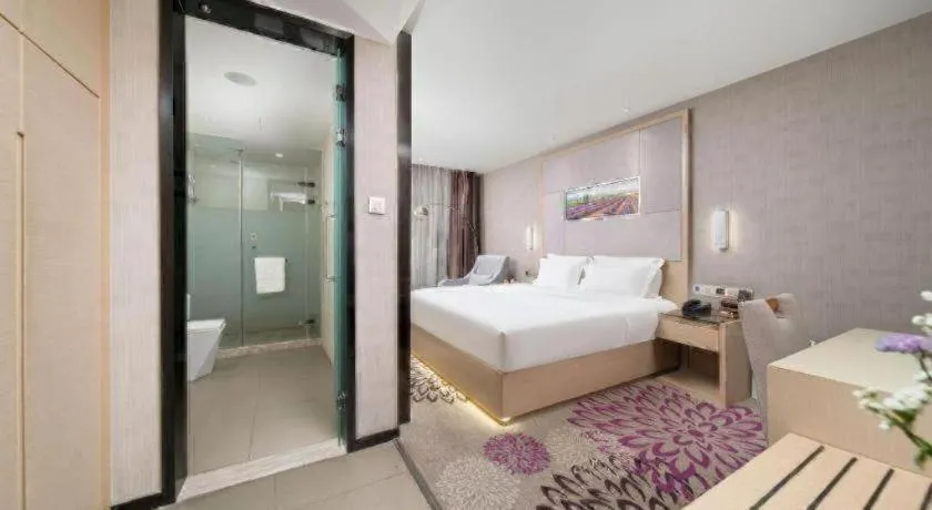 Bed in Lavande Hotels Urumqi Xinmin West Street Hongda Plaza