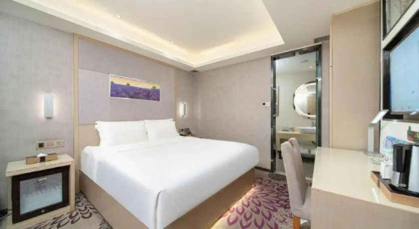 Bed in Lavande Hotels Urumqi Xinmin West Street Hongda Plaza