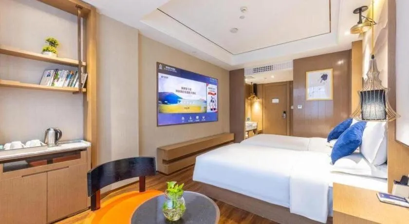 Bed in East Queen Hotel (Xi'an Beimen Metro Station)