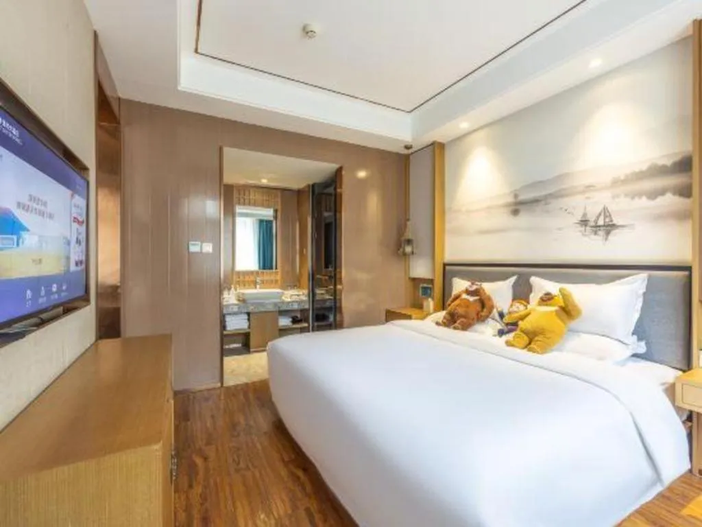 Bed in East Queen Hotel (Xi'an Beimen Metro Station)
