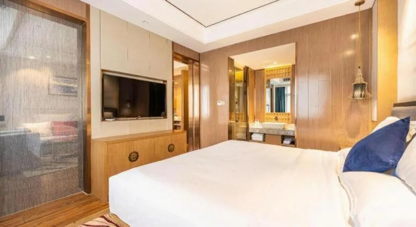 Bed in East Queen Hotel (Xi'an Beimen Metro Station)