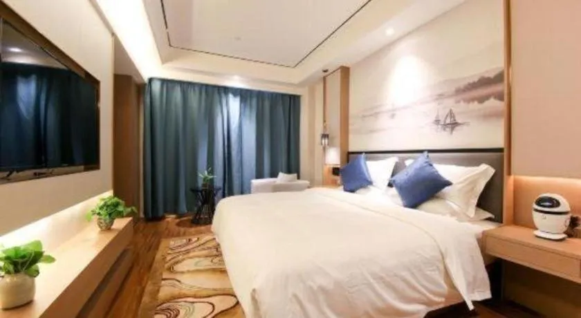 Bed in East Queen Hotel (Xi'an Beimen Metro Station)