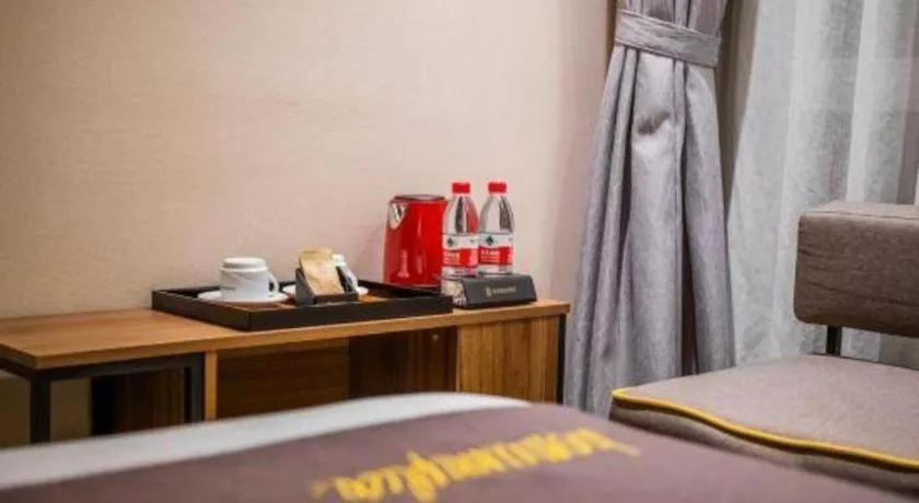 Bed in Home Inn Plus Shanghai Pudong Xinjinqiao Road