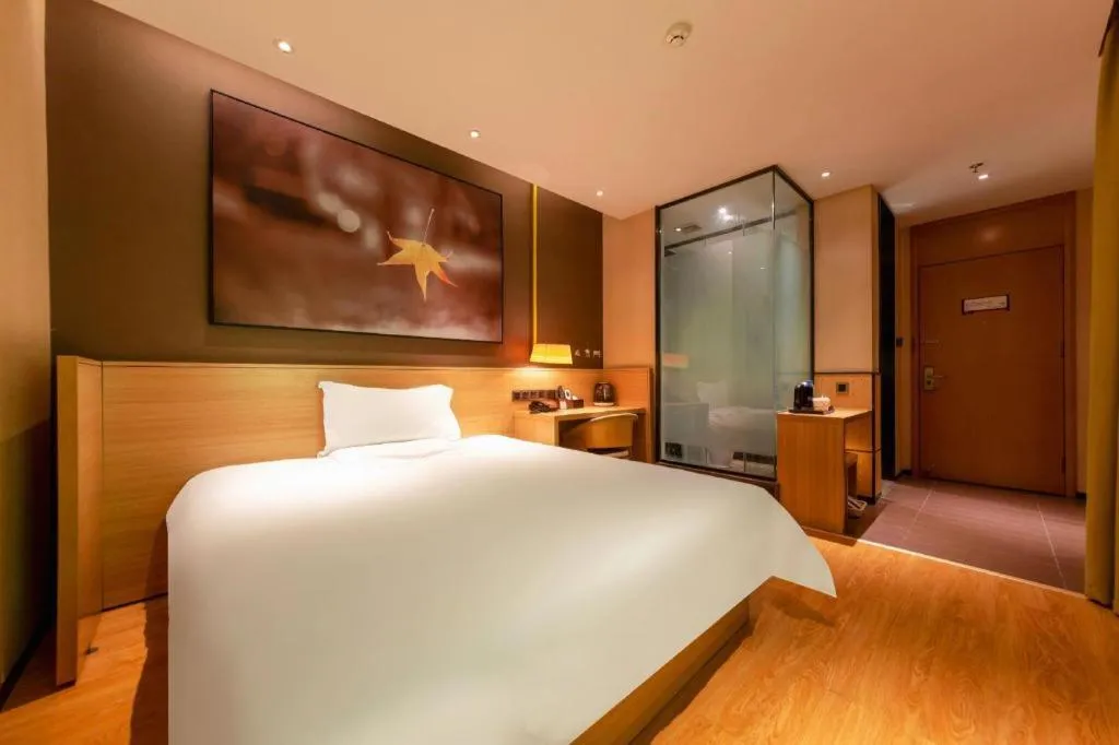 Bed in IU Hotel Kunming Jinma Bijifang Joy City