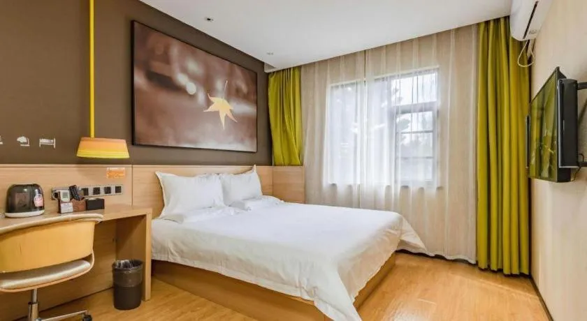 Bed in IU Hotel Kunming Jinma Bijifang Joy City