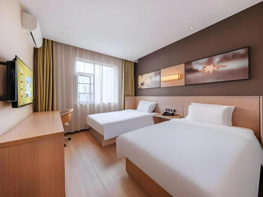 Bed in IU Hotel Kunming Jinma Bijifang Joy City