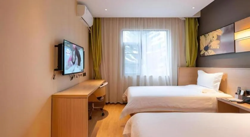 Bed in IU Hotel Kunming Jinma Bijifang Joy City