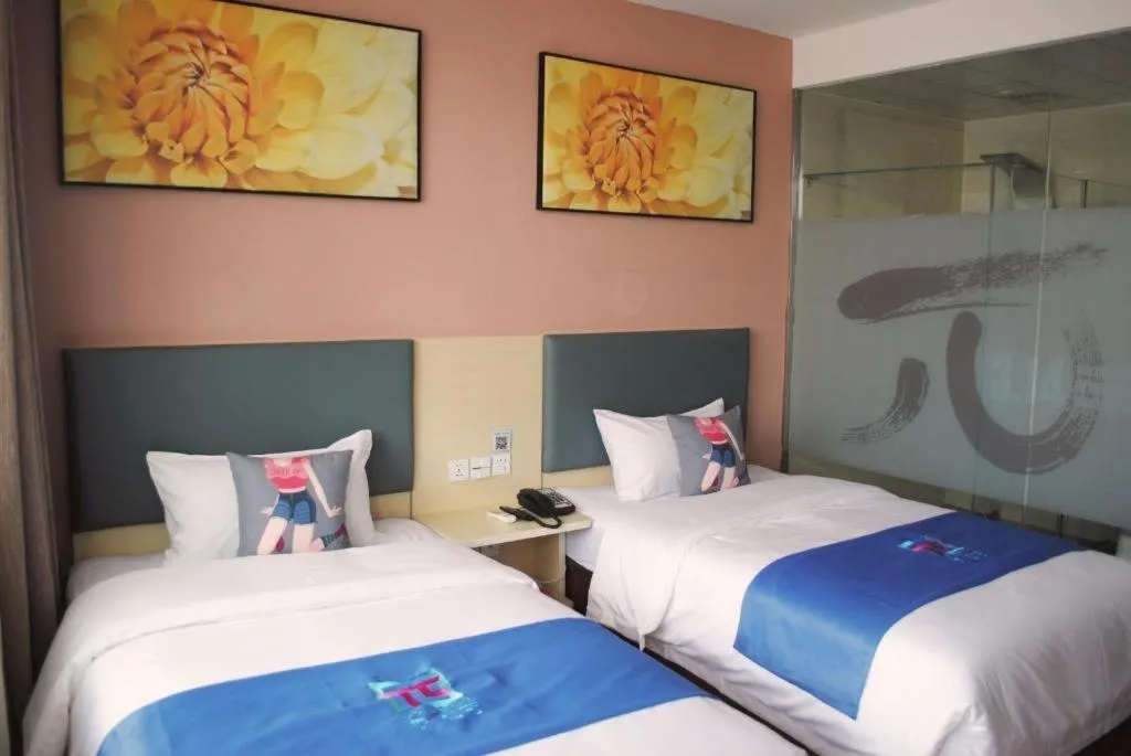Bed in PAI Hotels·Zanhuang Bus Station