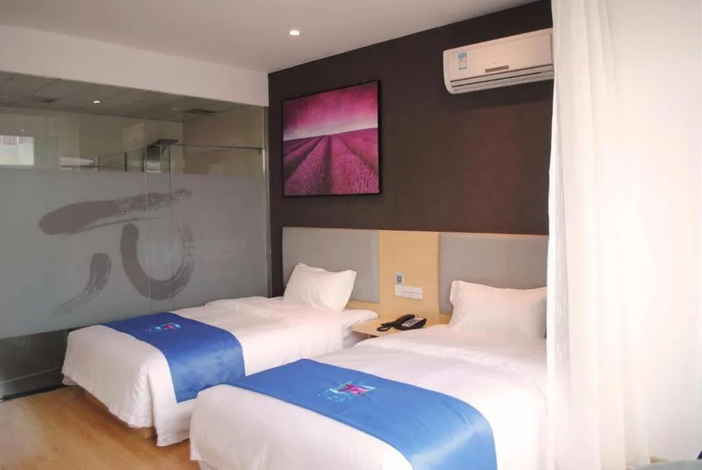 Bed in PAI Hotels·Zanhuang Bus Station