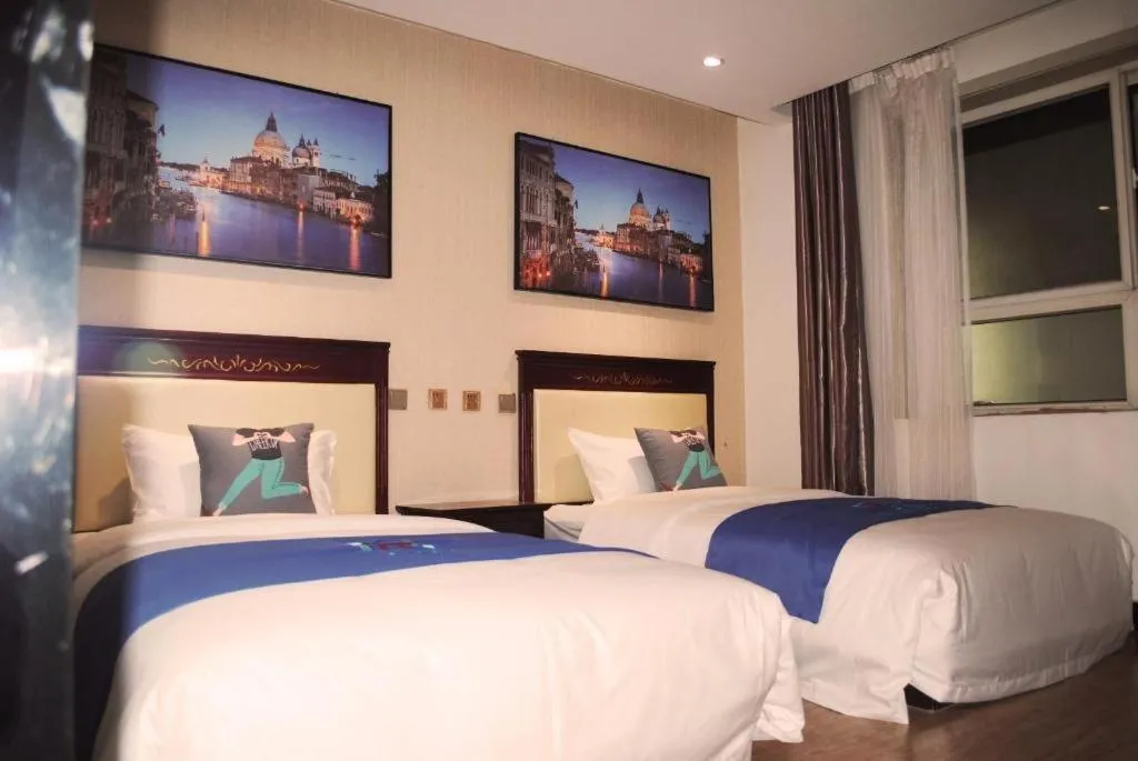 Bed in PAI Hotels·Zanhuang Bus Station