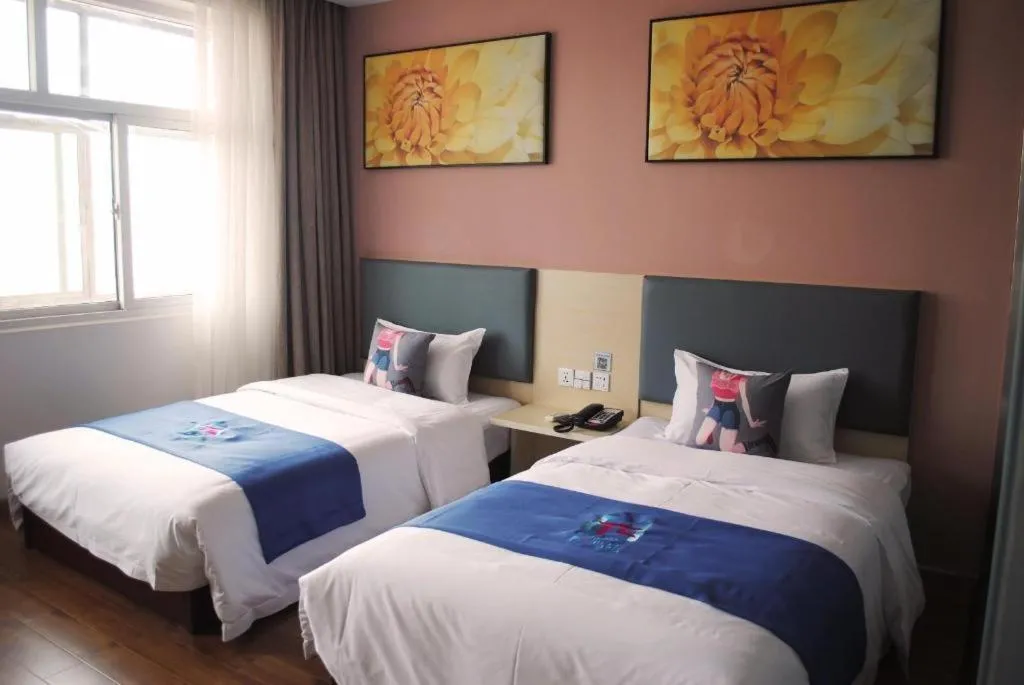 Bed in PAI Hotels·Zanhuang Bus Station