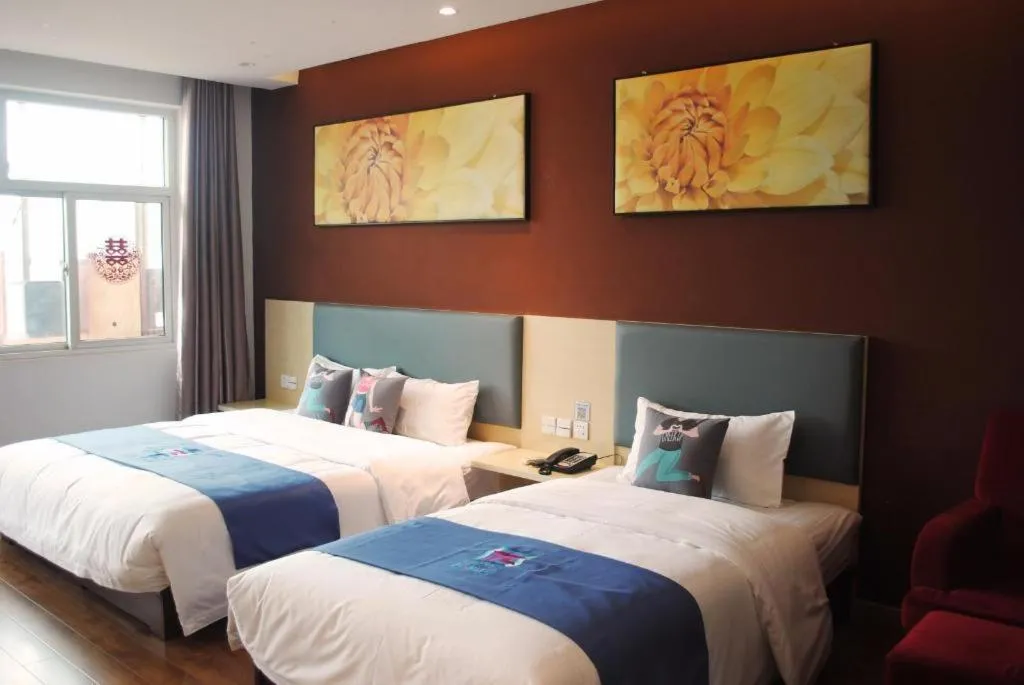 Bed in PAI Hotels·Zanhuang Bus Station