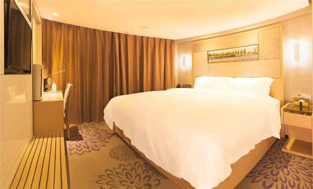 Bed in Lavande Hotels·Qingdao Wusi Square