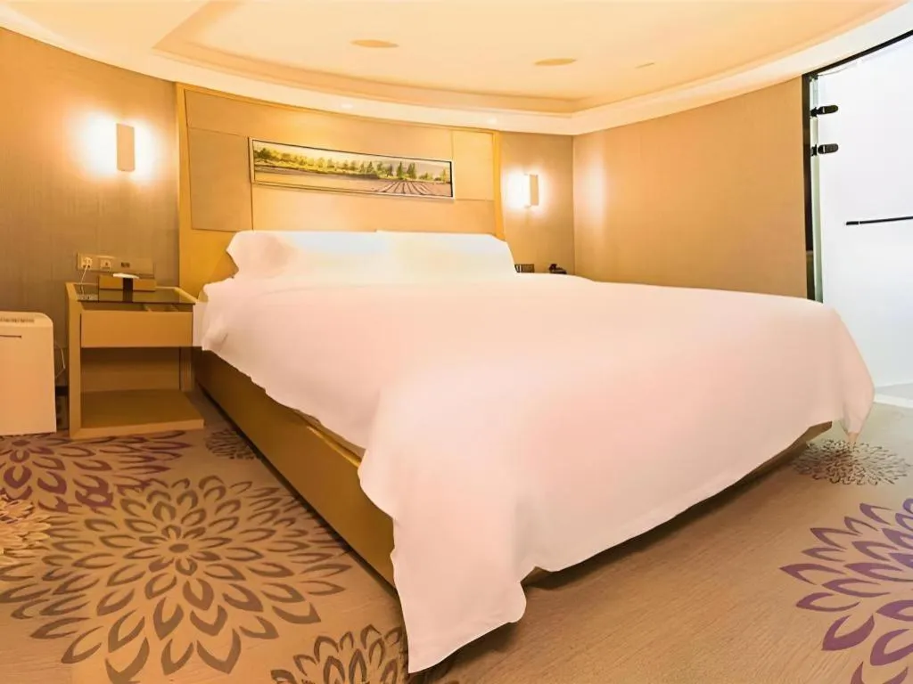 Bed in Lavande Hotels·Qingdao Wusi Square