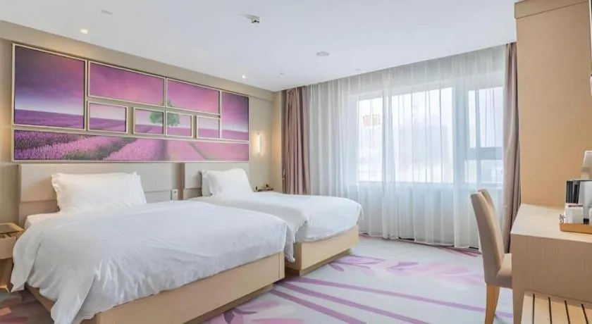 Bed in Lavande Hotels·Qingdao Wusi Square