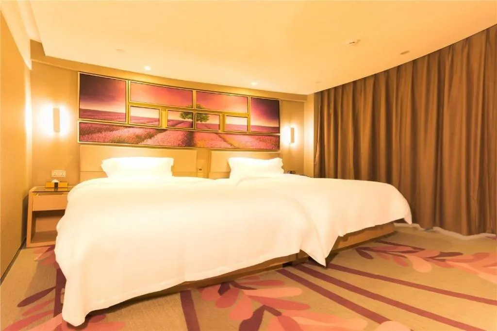Bed in Lavande Hotels·Qingdao Wusi Square