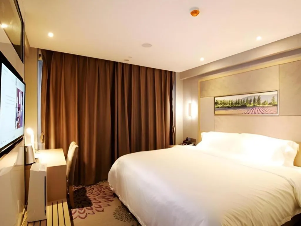 Bed in Lavande Hotels·Qingdao Wusi Square