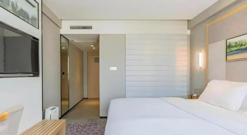 Bed in Lavande Hotels·Qingdao Wusi Square