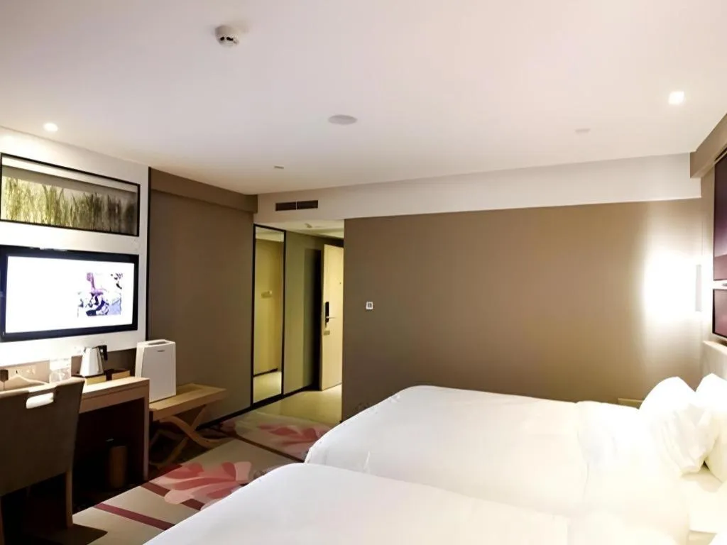 Bed in Lavande Hotels·Qingdao Wusi Square