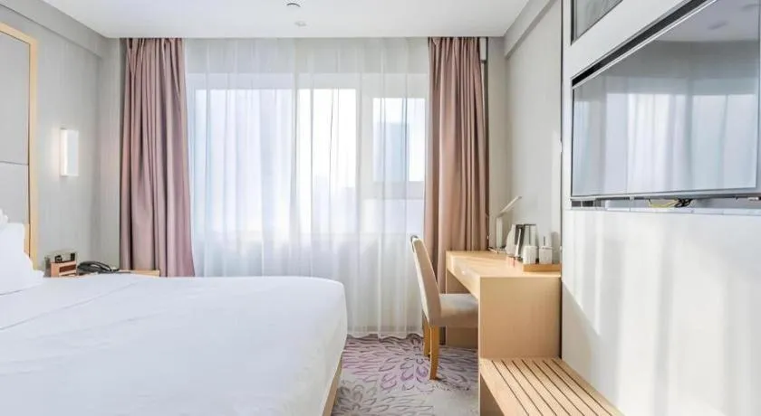Bed in Lavande Hotels·Qingdao Wusi Square