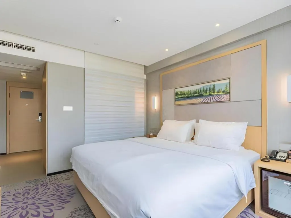 Bed in Lavande Hotels·Qingdao Wusi Square