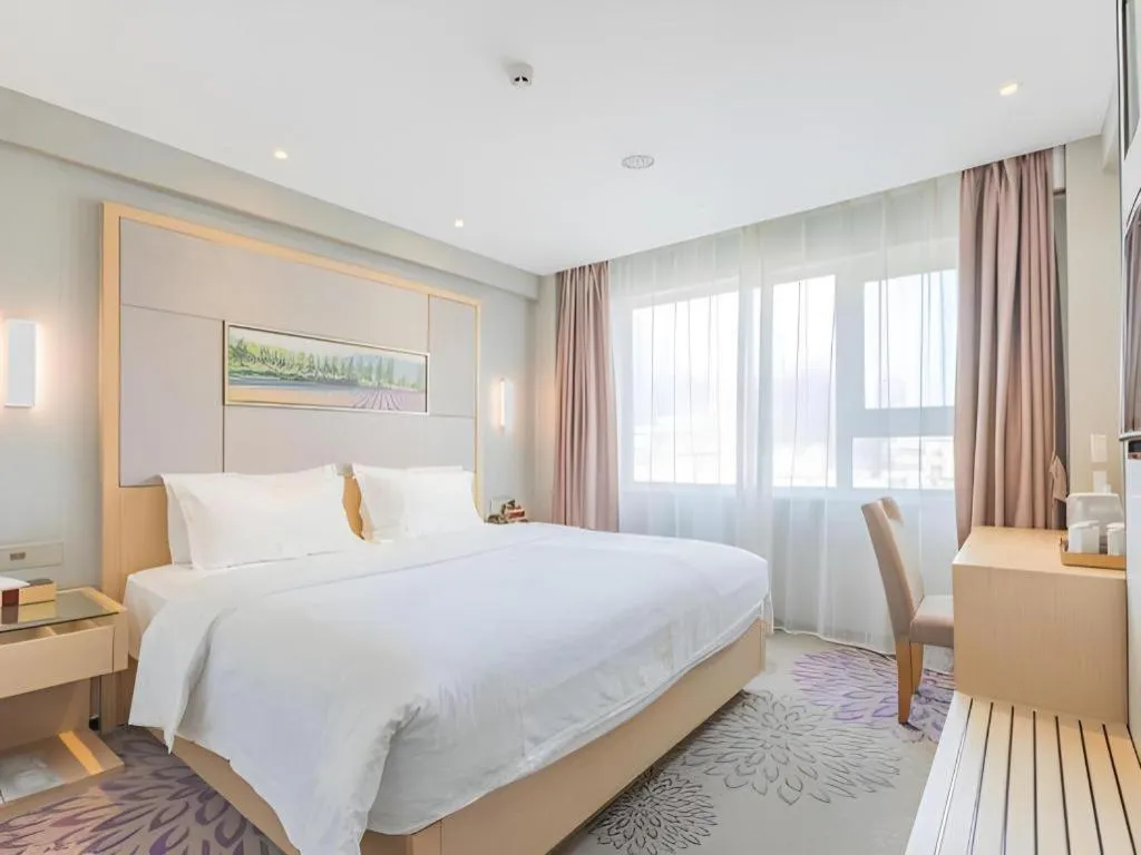Bed in Lavande Hotels·Qingdao Wusi Square