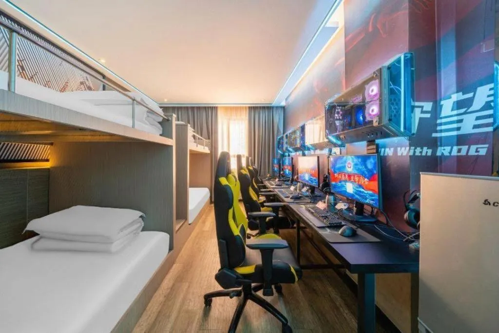 Bed in IU Hotels·Nanning Zoo Metro Station RT-Mart