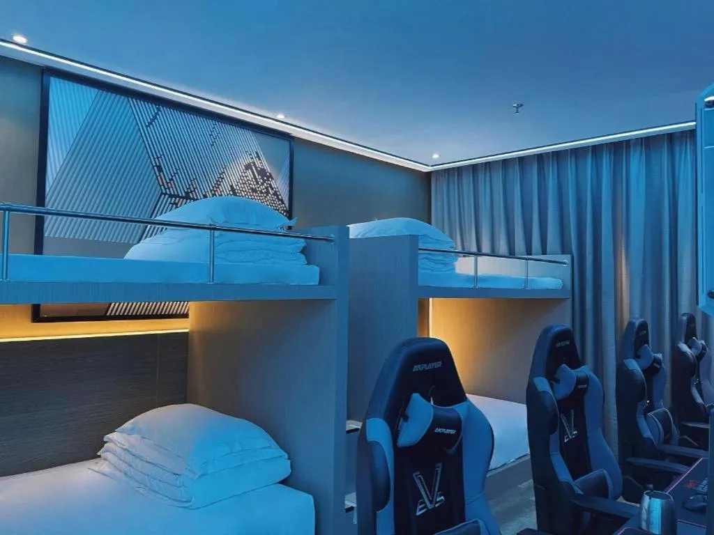 Bed in IU Hotels·Nanning Zoo Metro Station RT-Mart