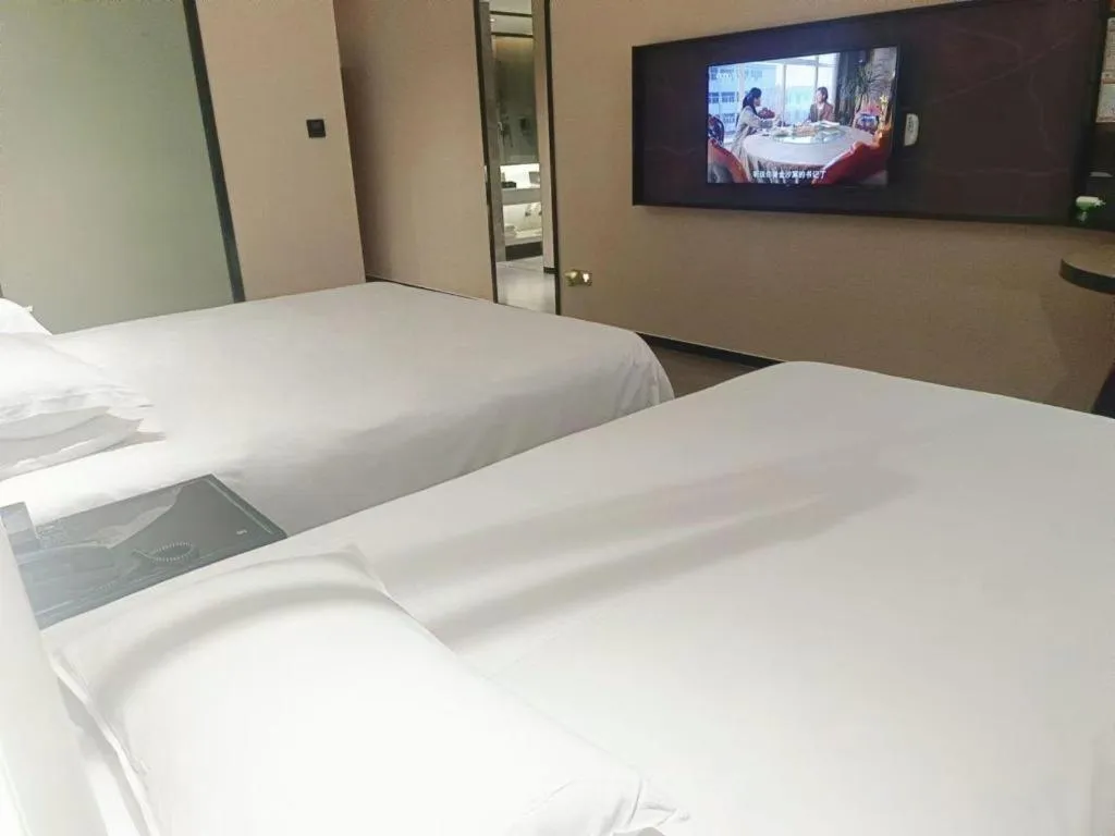 Bed in IU Hotels·Nanning Zoo Metro Station RT-Mart