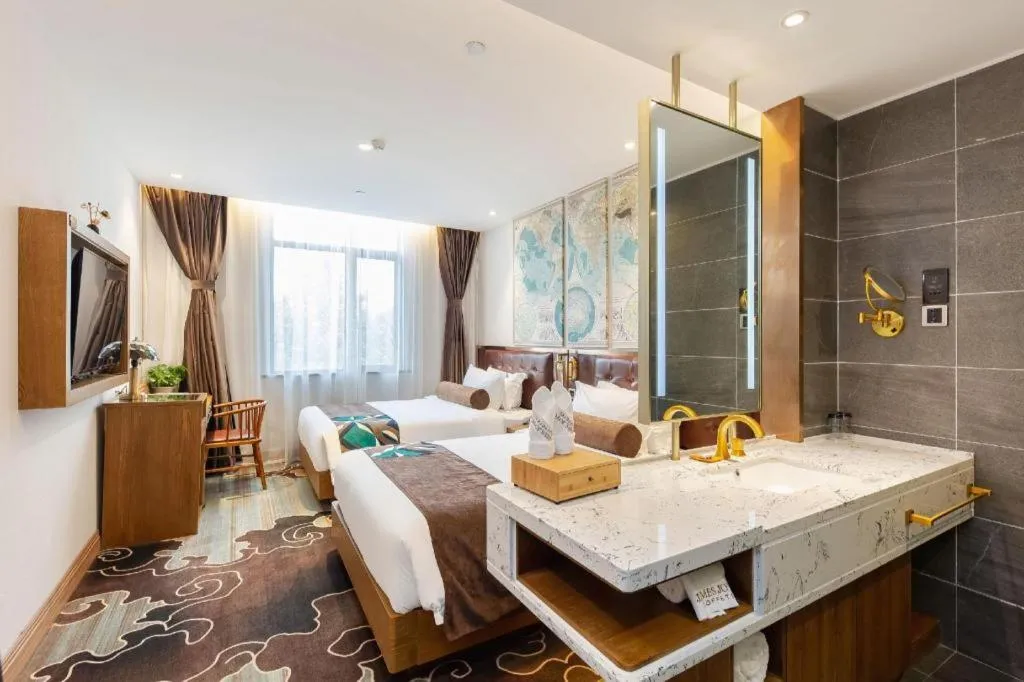 Bed in James Joyce Coffetel·Shanghai Zhuanqiao Wanda Plaza