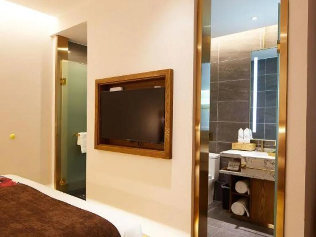 Bed in James Joyce Coffetel·Shanghai Zhuanqiao Wanda Plaza