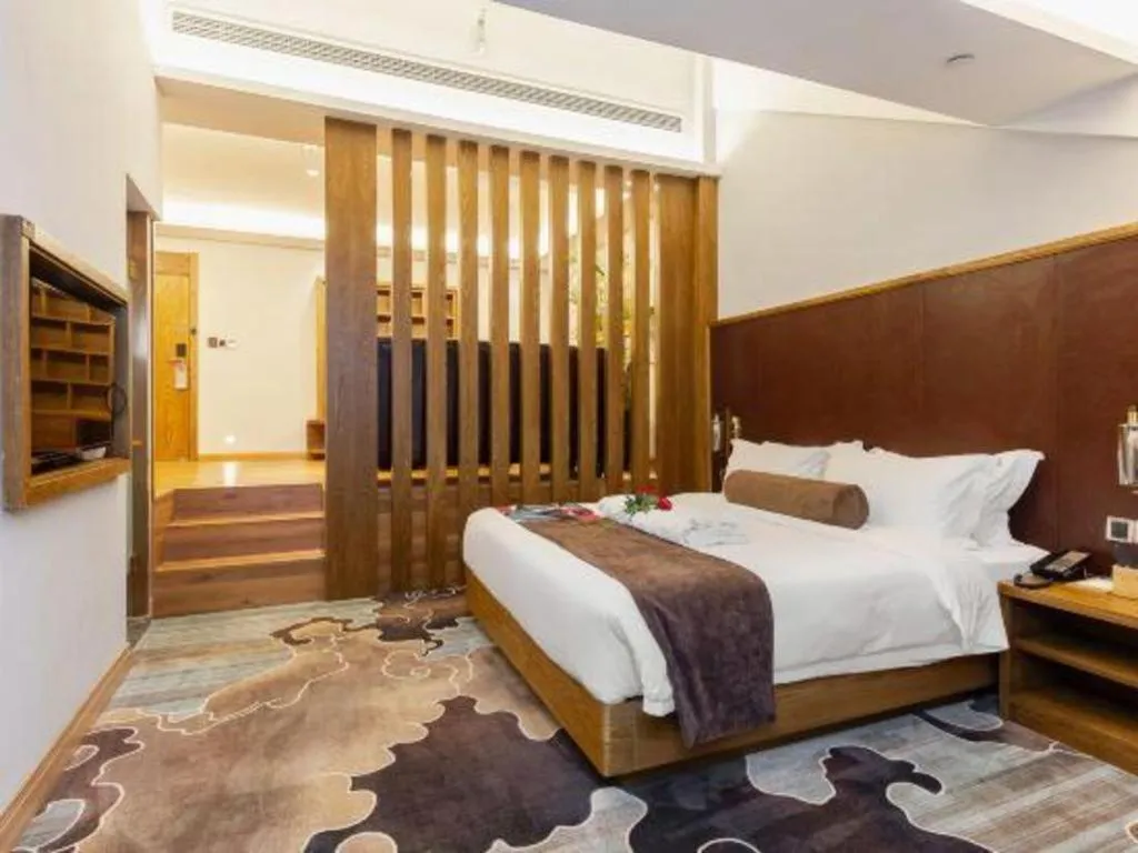 Bed in James Joyce Coffetel·Shanghai Zhuanqiao Wanda Plaza